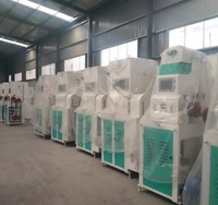 Machine à décortiquer le riz MLGQ36C, équipement d'usine de riz avec une capacité de 4,5-5,5T/H, 380V/415V, 11KW de puissance, contrôle PLC