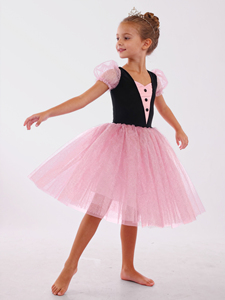 Anna Shi, Nuevos Diseños, Leotardo <span class=keywords><strong>de</strong></span> Terciopelo Negro, Tutú <span class=keywords><strong>de</strong></span> Ballet <span class=keywords><strong>de</strong></span> Tul Rosa con Escote en Forma <span class=keywords><strong>de</strong></span> Corazón, Trajes <span class=keywords><strong>de</strong></span> Danza - Product Image 1