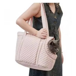 Bolsa de transporte para mascotas de muestra gratuita, bolso ligero para perros, bolsa de viaje portátil para mascotas - Product Image 6