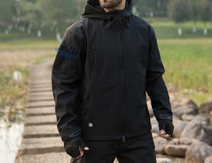 Nuova Giacca <span class=keywords><strong>Softshell</strong></span> da <span class=keywords><strong>Uomo</strong></span> Impermeabile da Esterno alla Moda - Product Image 3