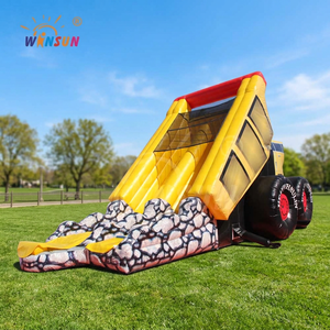 Glissade géante gonflable sur mesure pour camion à benne basculante commercial WINSUN - Product Image 1