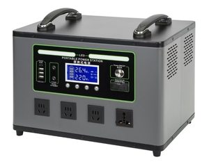 Station d'alimentation portable 3000W avec batterie LiFePO4, générateur solaire pour camping extérieur et secours d'urgence - Product Image 1