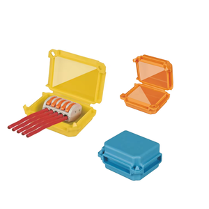 Nhà Máy Trực Tiếp Nhà Sản Xuất Đầy Cao Su Nhỏ Nhỏ Nhỏ Gọn Không Thấm Nước Hộp Màu Cam Gel Hộp - Product Image 2