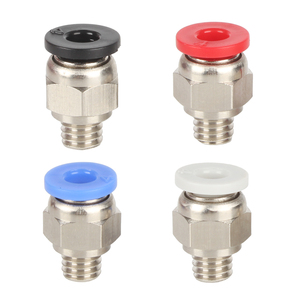 Pour Creality Ender 3Pro/V2 <span class=keywords><strong>Ender5</strong></span> Pro/Plus CR-10 pièces d'imprimante 3D PC4-M6/M10 raccord pneumatique PTFE Tube pousser connecteur rapide - Product Image 2