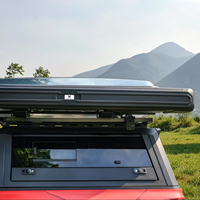270 °   Tente de camping extérieure avec auvent rigide en ABS, tentes de camping imperméables, auvent latéral pliable pour voiture, accessoires 4x4