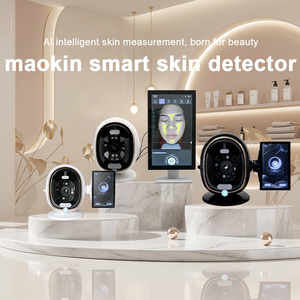 Détecteur cutané intelligent de bureau à 8 spectres lumineux, capture des détails cutanés avec grossissement 50X, analyse des pigments, de l'acné, des rides, du sébum et des pores, pour usage en salon - Product Image 3