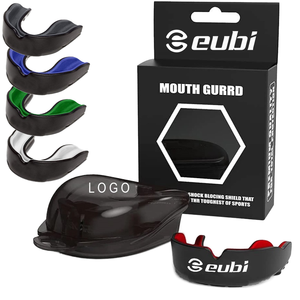 Pelindung mulut olahraga silikon kustom kualitas tinggi perisai gusi lembut untuk perlindungan gigi MMA tinju sepak bola basket dicetak - Product Image 1