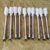 Vis d'alimentation en plastique personnalisée PA66 POM UHMWPE, vis de séparation pour poussoir de bouteille, pour machine d'emballage et convoyeur