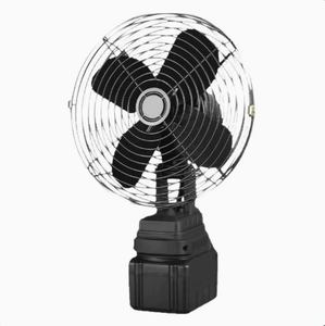 Ventilateur portable en métal de 8 pouces 21V au lithium-ion : rechargeable, haute puissance, idéal pour les stands extérieurs et le camping avec une autonomie extra-longue - Product Image 2