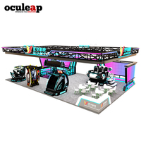 Parc à thème VR, jeux d'arcade en réalité virtuelle 3D, simulateur de jeux VR, parc d'attractions en plein air, machine de jeu 12D, aire de jeux intérieure pour enfants