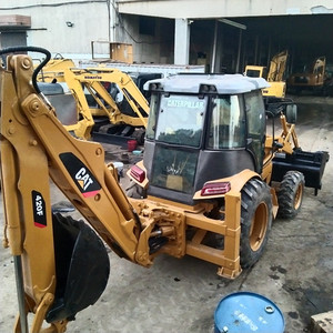 Excavatrice de chargeur frontal de Caterpillar 420F de vente chaude charge évaluée de 3 tonnes chargeur de pelle rétro de rendement élevé comportant le chat Shanghai - Product Image 4