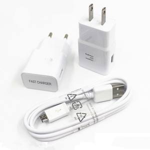 Prise d'origine AU EU US UK pour Samsung <span class=keywords><strong>galaxy</strong></span> <span class=keywords><strong>S6</strong></span> S7 S8 <span class=keywords><strong>Chargeur</strong></span> rapide 9V 1.67A avec câble Micro USB - Product Image 5