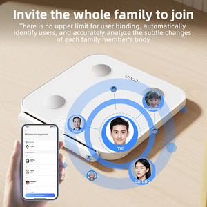 Độc đáo BMI trọng lượng Quy mô chuyên nghiệp 8 điện cực thông minh trọng lượng Quy mô thành phần cơ thể màn hình với báo cáo Trọng lượng quy mô - Product Image 5