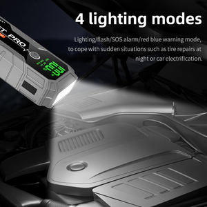 เครื่องจั๊<span class=keywords><strong>ม</strong></span><span class=keywords><strong>สตาร์ท</strong></span>รถแบบพกพา12V แบตสำรองพร้อ<span class=keywords><strong>ม</strong></span>ไฟฉาย - Product Image 4