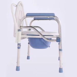 Australia <b>Commode</b> Chair Stainless Steel <b>Folding</b> With Basin For Elderly Patients Pregnant Women - Product Image 1
