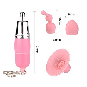 Nueva Llegada Adultos Juguetes Sexuales Pezón Lamiendo Vibrador Masajeador Vibrador Saltar Huevos 3 en 1 Mini Lengua Vibrador - Product Image 3