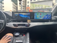 Pour Audi A6L/A7 /4GC /4G8 2012-2018, Audi A4L/A5L/Q5L/8W0 / F5 / 80A 2018-2024 avec lecteur DVD de voiture sans fil CarPlay Android Auto