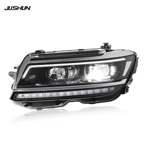 Conjunto de faros delanteros Jushun Tiguan Full LED versión de alta gama 2017 2020 para Volkswagen - Product Image 3