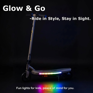 120W Motor Foldable With LED Light Wheels and Deck for Ages 6 up USA Warehouse CD11L(TIKTOK) Foldable Scoo - Product Image 6