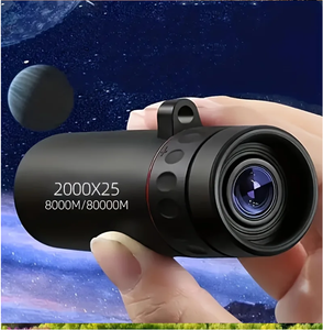 Télescope monoculaire HD 2000X25, portable compact pour les voyages, la randonnée, la pêche, le camping, l'observation des étoiles, les concerts et l'observation des oiseaux - Product Image 1