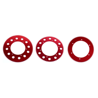 Nouveau pignon fendu EGS 219 dents 35 dents pour kart, dents de 53 à 78, matériau 6061 T6/7075 T6, vis 116-6