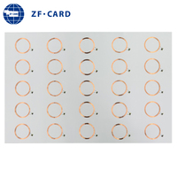Service OEM direct usine : Feuille pré-laminée en PVC pour carte RFID TK4100 125KHz, matériau étanche pour cartes de contrôle d'accès (pour usine)