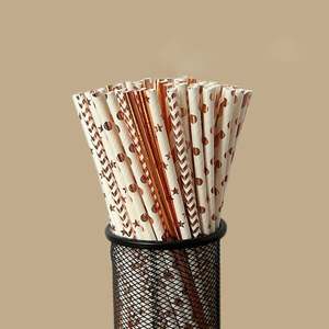 Accept Custom China Manufacture Pajita De Papel Custom Best Quality Paille En Papier Cheap Price Blue pink Paper <b>Straw</b> - Product Image 6