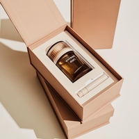 Boîtes rigides magnétiques en carton recyclé personnalisées avec fermeture magnétique pour parfums et cosmétiques de luxe