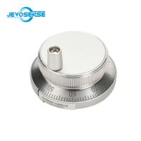 Volant à impulsions CNC JSHM60 5V 60mm 25/80/100PPR, Générateur d'impulsions manuel, Codeur rotatif électronique pour machine, 4 broches 6 broches