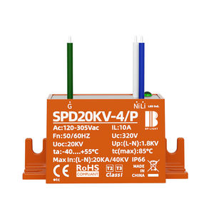 서지 보호기가있는 도매 20kv SPD LED 조명기구 오렌지 T2 <span class=keywords><strong>T3</strong></span> OVP UVP 10KV SPD - Product Image 3