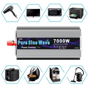 HOULI Convertidor de Corriente de 24v a 220v, 7000 Vatios, Onda Sinusoidal Pura para Automóvil, 12V a CA 220V, 7000w, HPFSC0035U, Mini Inversores - Product Image 5