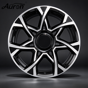 Rueda de Aleación de Aluminio 5.25x17 en Negro Brillante con 1 Pieza Fundida para Automóvil de Pasajeros, para Flying Spur/GT Bentayga, Ruedas Forjadas - Product Image 1