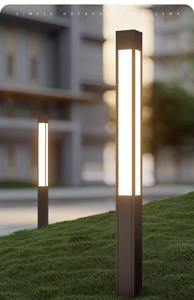 Современный открытый <span class=keywords><strong>3</strong></span> м 4 м 6 м садовый столб верхний свет водонепроницаемый алюминиевый светодиодный Ландшафтный уличный столб садовый светильник - Product Image 2