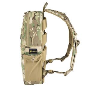 PTG 500D naylon Camo taktik sırt çantası açık savaş yürüyüş  yelek çanta kamp Ruskpack kamuflaj taktik sıvı alımı sırt çantası - Product Image 4