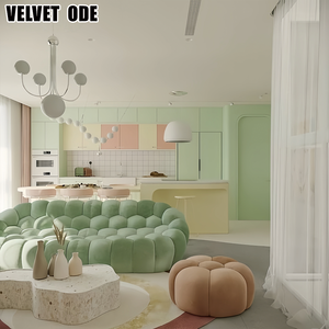 Canapé Bulle Nuage de Qualité Commerciale, Couleur Personnalisée 1:1, Canapé Boule Courbé, Mobilier pour Hall d'Hôtel, Villa, Salon - Product Image 4