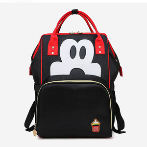 Venta al por mayor durable impermeable mojado, el bebé y la madre de <span class=keywords><strong>minnie</strong></span> <span class=keywords><strong>mouse</strong></span> pañal bolso <span class=keywords><strong>mochila</strong></span> - Product Image 1