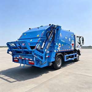 รถบรรทุกขยะอัดแน่น Dongfeng Dolica 7CBM ขับเคลื่อน 4x2 ระบบไฮดรอลิก สำหรับงานสุขาภิบาลเทศบาล จากโรงงานโดยตรง - Product Image 4