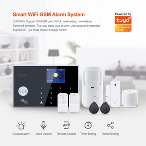 Système d'alarme de sécurité domestique intelligent Tuya WiFi 4G GSM avec écran TFT 2,4 pouces, alarme antivol sans fil RFID PST-WG103-4GEU - Product Image 5