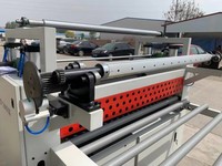 Machine automatique d'application de film, type presse à double rouleau, pour la protection des surfaces de planches en bois, ligne de laminage de film