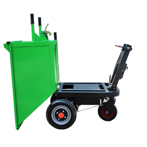 Chariot électrique à trois roues vert avec moteur de 1000 W pour usage industriel - Product Image 5