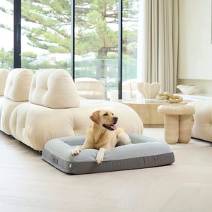 Wasch bares ortho pä disches Hunde bett mit wasserdichtem Bezug Tragbares Design und rutsch festem Boden für Hunde komfort - Product Image 2