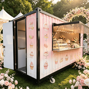 Outdoor Container <b>Bar</b> Shipping Container Cabinet Container House Cafe Shop Beer <b>Bar</b> Shipping Container Cafe <b>Bar</b> Design - Product Image 1