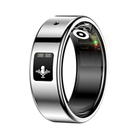Bague connectée OEM : Suivi de la fréquence cardiaque, enregistrement vocal, contrôle à distance, modes sportifs, suivi du sommeil et programmes de bien-être
