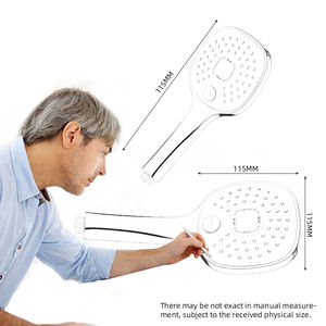 <span class=keywords><strong>Alcachofa</strong></span> de ducha magichome, cabezal de ducha con 3 funciones, pulverizador de alto flujo, ducha de mano - Product Image 6
