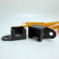 Connecteur de tube réglable horizontal/vertical en acier inoxydable SS316, résistant à la rouille, pour tube à fente 25x21mm, idéal pour balustrade - Vente en gros usine