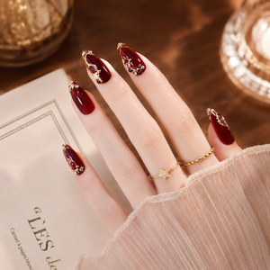 ORCHID <span class=keywords><strong>FOX</strong></span> พรีเมี่ยม บริลเลียนท์ เรด กลิตเตอร์ เจลทาเล็บ 15 มล. แบบลอกออกได้ ยูวี แอลอีดี น้ำยาทาเล็บ - Product Image 4
