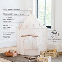 Tienda de campaña tipi para niños, juguete deportivo OEM al por mayor, casa de juegos interior
