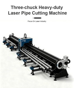 Scorpion <span class=keywords><strong>Laser</strong></span> SL-TG Máquina de <span class=keywords><strong>Corte</strong></span> Láser de Fibra <span class=keywords><strong>CNC</strong></span> Industrial de Alta Resistencia con Tres Mandriles para el Mercado Global - Product Image 2