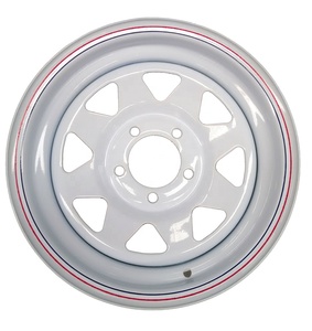 Jante de <span class=keywords><strong>remorque</strong></span> en acier 14x5J, compatible avec les pneus ST205/75D14 et <span class=keywords><strong>185R14C</strong></span>, robuste, 14 pouces, 5 trous - Product Image 6