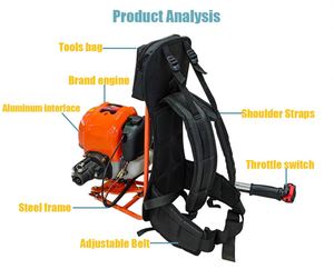 Lonsen Backpack Concrete Vibrator Petrol Engine 15kg 2.5m/3m Shaft 1mm Amplitude - Product Image 5